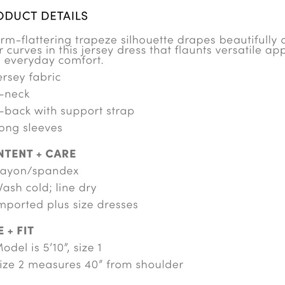 Mini Jersey Trapeze Dress-new without tags - Picture 4 of 4